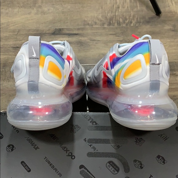 NIKE AIR MAX 720 Wolf Grey/Teal Nebula - Picture 8 of 16